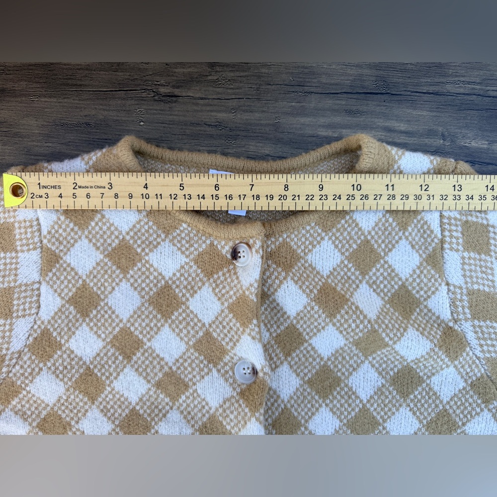 MABLE Wynter Cardigan Taupe Sz Small *Sweater only* - Picture 6 of 14